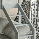 Sleeper Bunk Pine Wood Bed Frame by Lavishway | Wooden Beds-41575