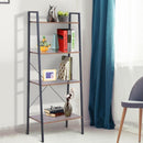 Vintage Wooden 4 Tier Ladder Bookcase by Lavishway | Book Shelves and Cabinets-38475