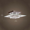 Crystal Light Ceiling Chandelier by Lavishway | Pendant Lighting-42472