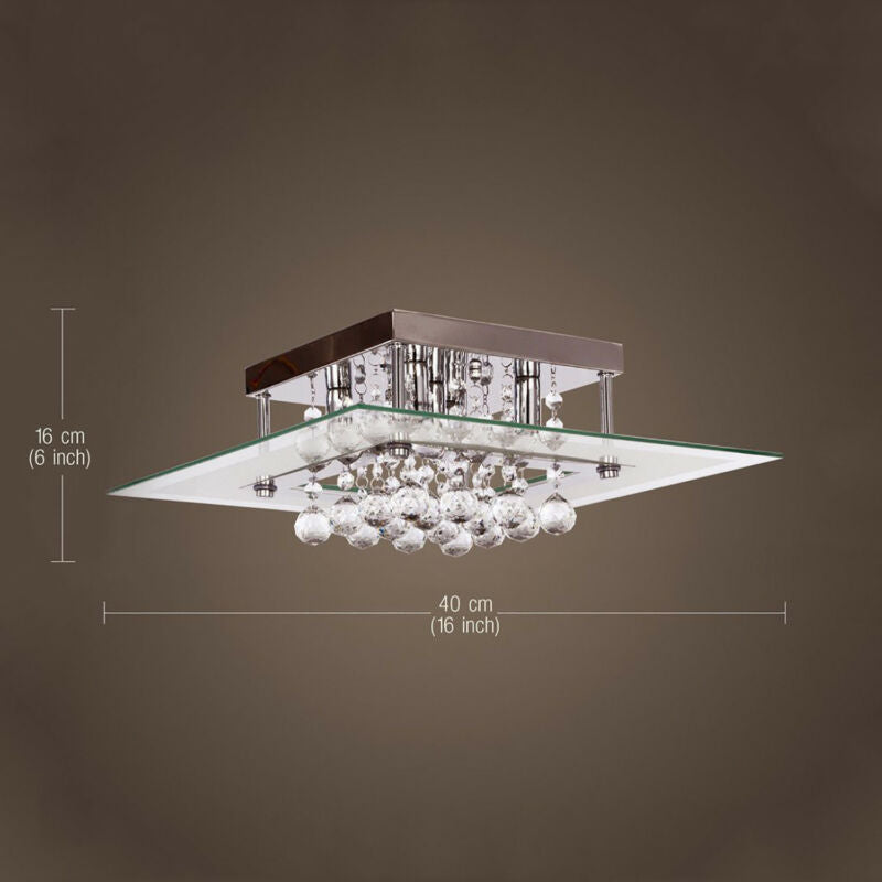 Crystal Light Ceiling Chandelier by Lavishway | Pendant Lighting-42472