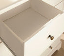 5 Drawers Solid Wood Chest in White by Lavishway | Chest Of Drawers-38843