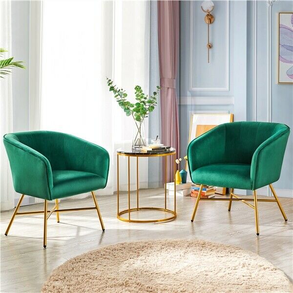 Upholstered Soft Velvet Accent Chairs by Lavishway | Bedroom Chairs-42717