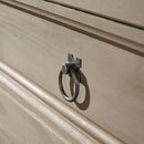 Corona Set of 3 Pine Wood Bedroom Set in Grey by Lavishway | Bedroom-39506