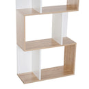 4 Tier White Wooden Display Shelving Unit by Lavishway | Bookcases & Shelves-44751