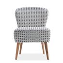 Upholstered Occasional Accent Fabric Chair by Lavishway | Bedroom Chairs-38563