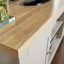 Set of Grey Oak Living Room Furniture by Lavishway | Book Shelves and Cabinets-42962