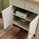 Set of Grey Oak Living Room Furniture by Lavishway | Book Shelves and Cabinets-42971