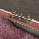 Buttoned Velvet Storage Bench - Pink by Lavishway | Benches & Storage Benches-43547