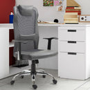 Grey High Back Mesh Office Chair by Lavishway | Mesh Chairs-43944