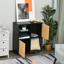 Wooden Bookcase & Display Shelf by Lavishway | Book Shelves and Cabinets-38749