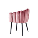 Soft Seat Velvet Studded Design Chair by Lavishway | Bedroom Chairs-41504