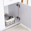 White Gloss 3 Drawers Living Room Sideboard by Lavishway | Sideboards-43823