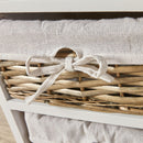 Wooden Basket Chest Storage Units by Lavishway | Hallway Cabinets-43356