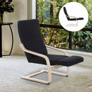 Adjustable Recliner Black Decking Chair by Lavishway | Recliner Armchairs-42442