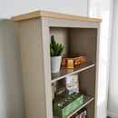 Set of Grey Oak Living Room Furniture by Lavishway | Book Shelves and Cabinets-42946