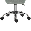5-Wheeler Height Adjustable Chair in Grey by Lavishway | Mesh Chairs-42737