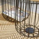 Pair of Wooden Top Side & End Table by Lavishway | Side Tables-43152