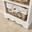 Wooden Basket Chest Storage Units by Lavishway | Hallway Cabinets-43357