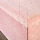 Linen Fabric Pink Foldable Storage Box by Lavishway | Benches & Storage Benches-38655