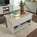 Set of Grey Oak Living Room Furniture by Lavishway | Book Shelves and Cabinets-42939