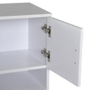 Wooden Storage Cupboard in White by Lavishway | Cupboards & Cabinets-42805