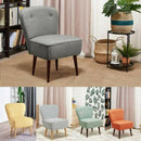 Upholstered Occasional Accent Fabric Chair by Lavishway | Bedroom Chairs-41685