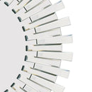 Starburst Design Round Frameless Wall Mirror by Lavishway | Wall Mirrors-38659