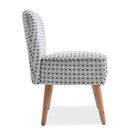 Upholstered Occasional Accent Fabric Chair by Lavishway | Bedroom Chairs-41701