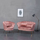 Velvet Tub Chair &  Sofa Couch by Lavishway | Velvet Sofa-41415