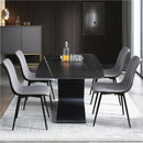 Modern & Upholstered Dining Chair Set of 4 by Lavishway | Dining Chairs-42897
