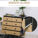 Pine Wood 5 Drawer Chest Storage Cabinet by Lavishway | Chest Of Drawers-45145