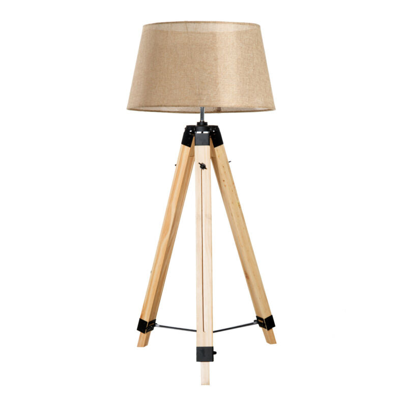 Classic Tripod Wooden Floor Lamp by Lavishway | Floor Lamps-42383