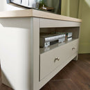 Set of Grey Oak Living Room Furniture by Lavishway | Book Shelves and Cabinets-42951