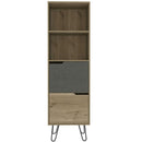 4 Tier 2 Drawers Tall Bookcase by Lavishway | Book Shelves and Cabinets-43232