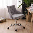 Adjustable Swivel Velvet Chair by Lavishway | Velvet Chairs-39286