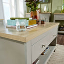 Set of Grey Oak Living Room Furniture by Lavishway | Book Shelves and Cabinets-42953