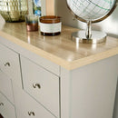 Oak Finish Bedroom Set in Grey by Lavishway | Chest Of Drawers-39461