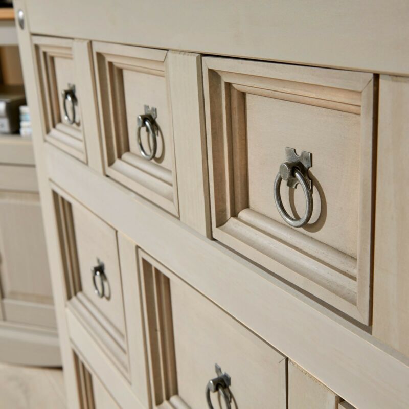 Corona Pine Grey Living Room Furniture by Lavishway | Coffee Tables-43022