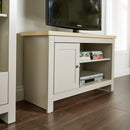 Set of Grey Oak Living Room Furniture by Lavishway | Book Shelves and Cabinets-42941