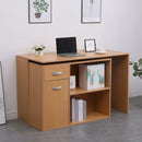 Adjustable Office Desk in Brown by Lavishway | Desks-43308
