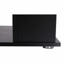 Wooden Office Workstation in Black by Lavishway | Reclaimed Wood Desks-42814