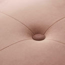 Buttoned Velvet Storage Bench - Pink by Lavishway | Benches & Storage Benches-43548