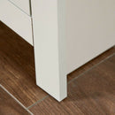 Oak Finish Bedroom Set in Grey by Lavishway | Chest Of Drawers-39464