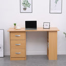 Pine Wood Computer & Office Desk by Lavishway | Desks-43312