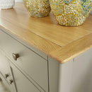 Grey Solid Wood 2 Drawer 2 Door Sideboard by Lavishway | Sideboards-43176