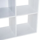 9 Cube Storage Unit& Bookcase in White by Lavishway | Book Shelves and Cabinets-42505