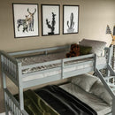 Sleeper Bunk Pine Wood Bed Frame by Lavishway | Wooden Beds-41578