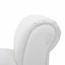 Padded Sofa White Bench Lounge by Lavishway | Benches & Storage Benches-44270