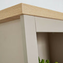 Set of Grey Oak Living Room Furniture by Lavishway | Book Shelves and Cabinets-42947