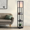Modern 4-Tier Open Shelf Floor Lamp by Lavishway | Floor Lamps-43970